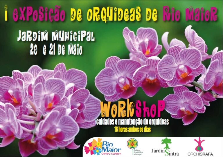 1ª EXPOSIÇÃO DE ORQUÍDEAS DE RIO MAIOR