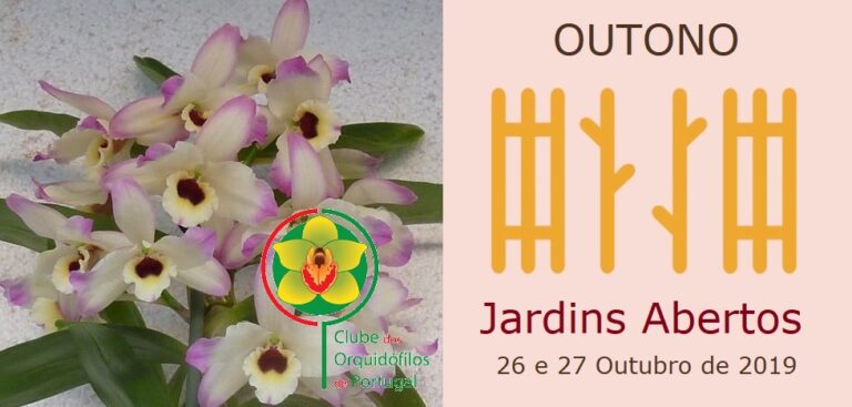 Orquídeas nos Jardins Abertos de Outono