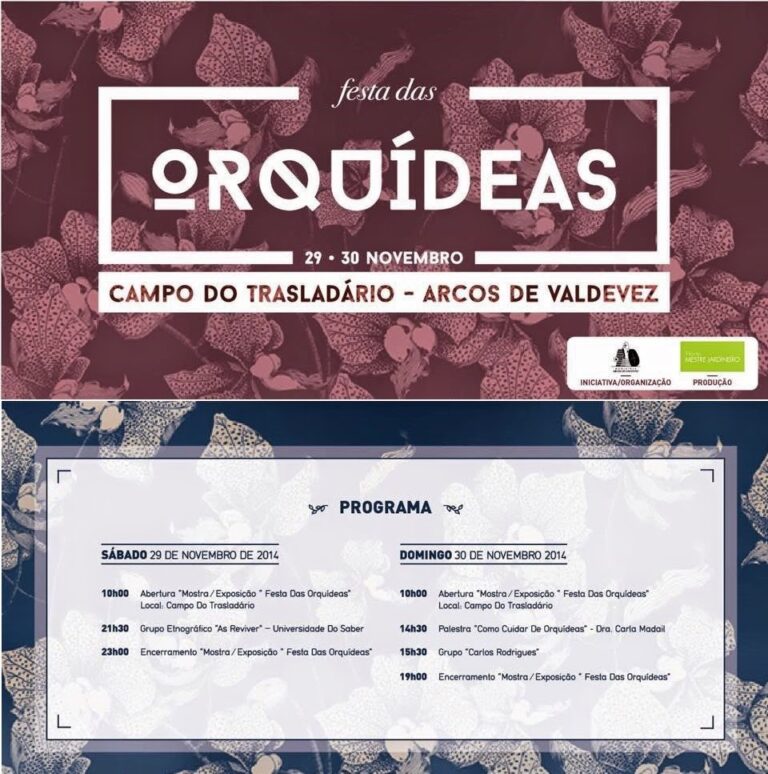 Festa das Orquídeas, em Arcos de Valdevez