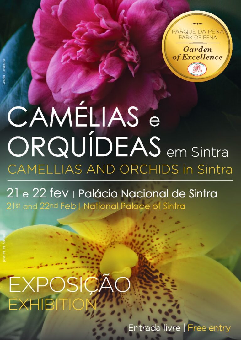 Exposição CAMÉLIAS E ORQUÍDEAS EM SINTRA – Palestras sobre Orquídeas